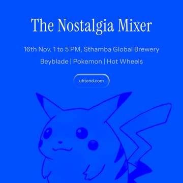 Cover Image for The Nostalgia Mixer at Sthamba Global Brewery