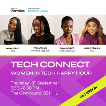 Cover Image for Tech Connect: Women in Tech Happy Hour