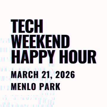Cover Image for Tech Weekend Happy Hour & Networking Mixer