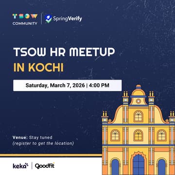 Cover Image for TSOW HR Meetup in Kochi
