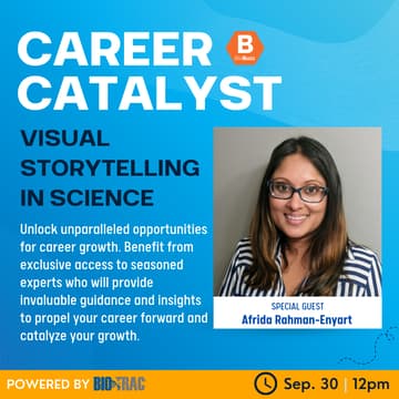 Cover Image for Career Catalyst: Visual Storytelling in Science