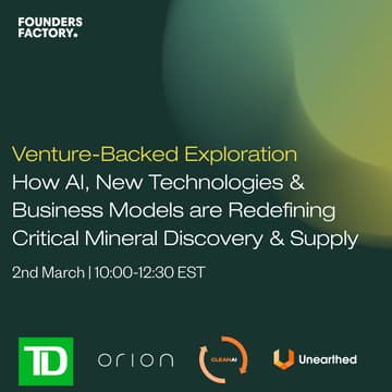 Cover Image for How AI, New Technologies & Business Models are Redefining Critical Mineral Discovery & Supply