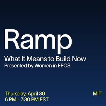 Foto de portada de Ramp @ MIT: What It Means to Build Now
