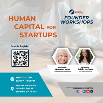 Cover Image for Founder Workshop: "Human Capital for Startups"