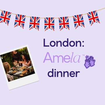 Cover Image for London: Amela Dinner 🍷💜