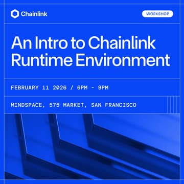 Cover Image for Community Meetup: Intro to Chainlink Runtime Environment