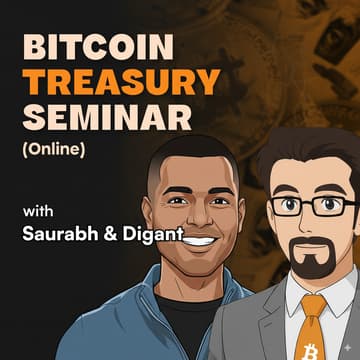 Cover Image for Bitcoin Treasury Seminar (Online)