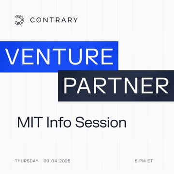 Cover Image for MIT Venture Partner Info Session