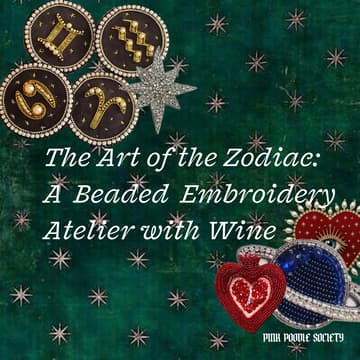 Cover Image for Amsterdam | The Art of the Zodiac: A Beaded Embroidery Atelier with Wine