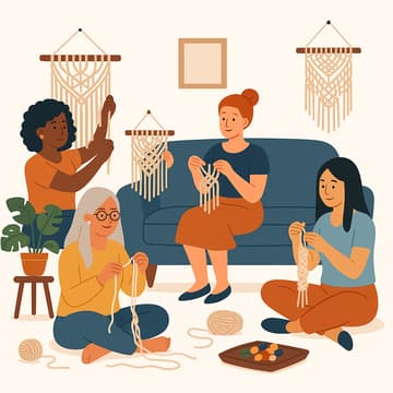 Cover Image for Macrame Making (Fall '25 Art & Creativity Series)