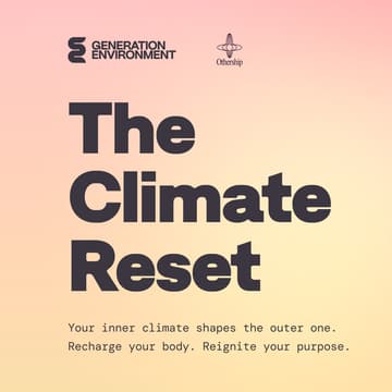 Cover Image for Generation Environment: The Climate Reset Sauna+Cold Plunge+Breath