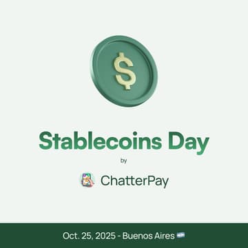 Cover Image for Devconnect: Aprenda sobre stablecoins con ChatterPay
