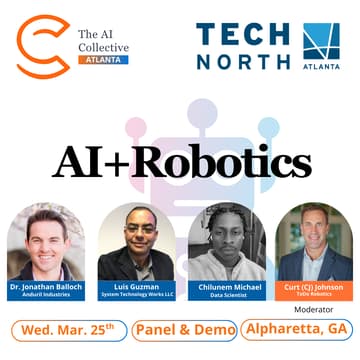Cover Image for AI + Robotics Panel & Demo