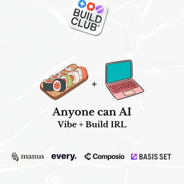 Cover Image for Anyone Can AI | Build AI Projects and Sushi! 🍣