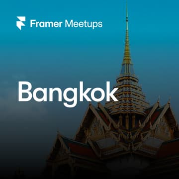 Cover Image for Framer Meetup: Design to live site in minutes