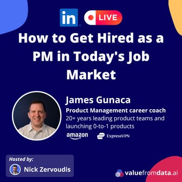 Cover Image for [Online] How to Get Hired as a PM in Today's Job Market