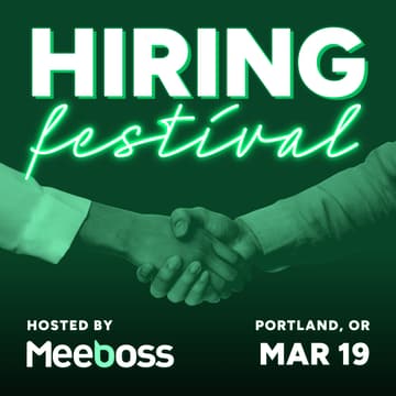 Cover Image for MeeBoss Hiring Festival [Portland] – From Chat to Career