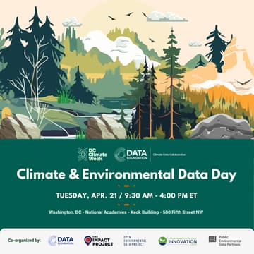 Cover Image for Climate & Environmental Data Day