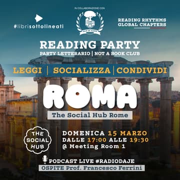 Cover Image for Reading Party Roma: domenica 15 marzo