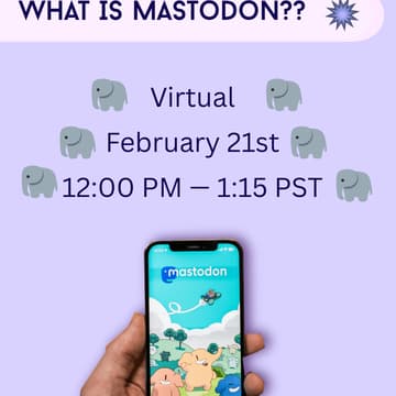 Cover Image for Intermix Session - What is Mastodon??