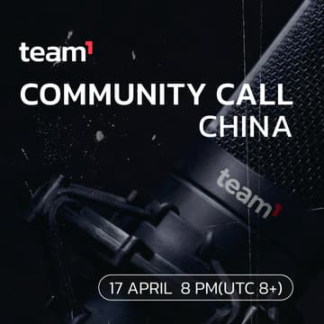 Cover Image for Team1 China 中文社区线上欢聚会 - 4月