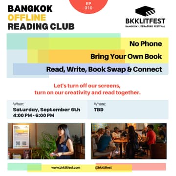 Cover Image for Bangkok Offline Reading Club EP10 - Sep 6th