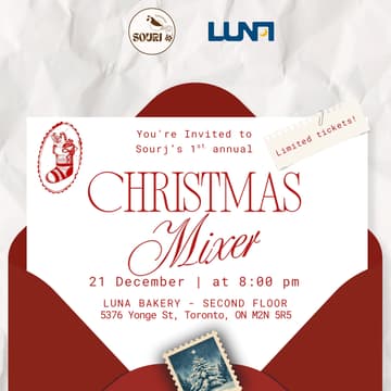 Cover Image for Sourj x Luna Bakery