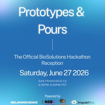 Cover Image for Prototypes & Pours: BioSolutions Hack Reception
