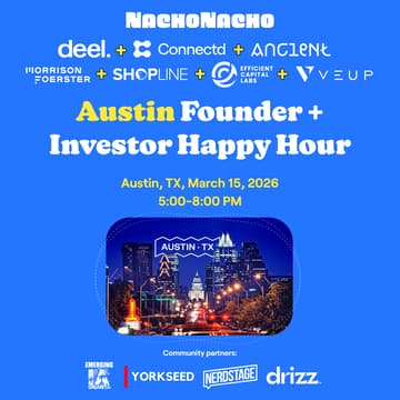 Cover Image for NachoTuesday: Austin SaaS & AI Founder + Investor Happy Hour