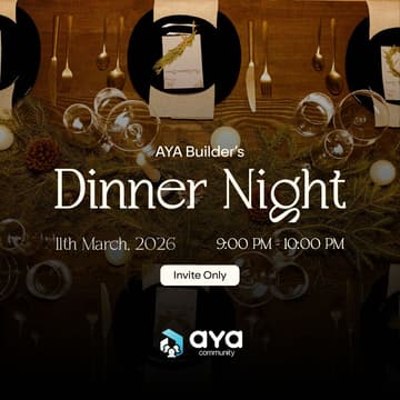Cover Image for Aya Builder’s Dinner Night