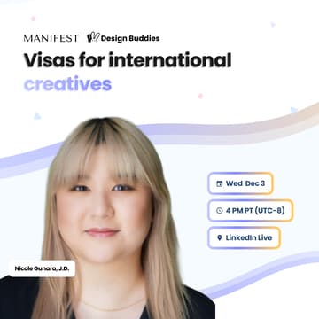Cover Image for Visas for international creatives