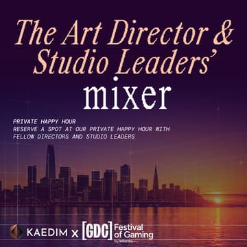 Cover Image for GDC x Kaedim: Games Leaders Networking