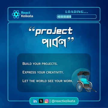 Cover Image for Project Parbon: React Kolkata