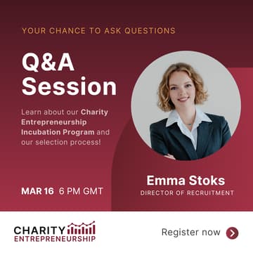 Cover Image for Q&A Session: Charity Entrepreneurship Incubation Program