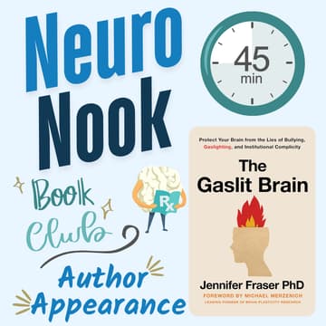Cover Image for 📚 **AUTHOR APPEARANCE** The Gaslit Brain: Protect Your Brain–Neuro Nook (Book Club)