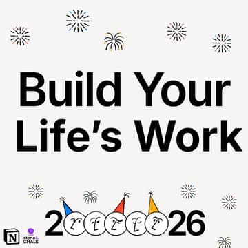 Cover Image for Build Your Life's Work