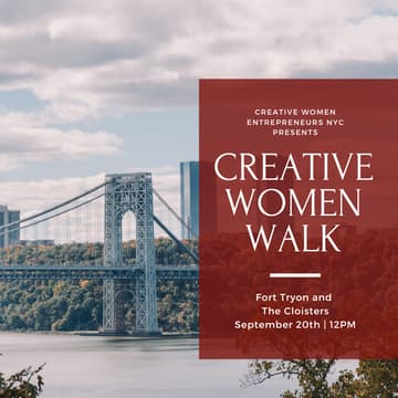 Cover Image for Creative Women Walk: Fort Tryon Park & The Cloisters