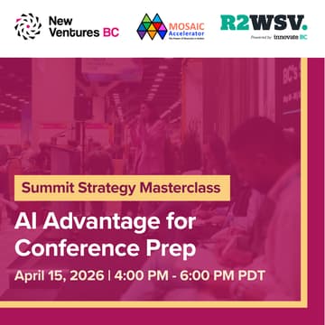 Cover Image for Summit Strategy Masterclass: AI Advantage for Conference Prep