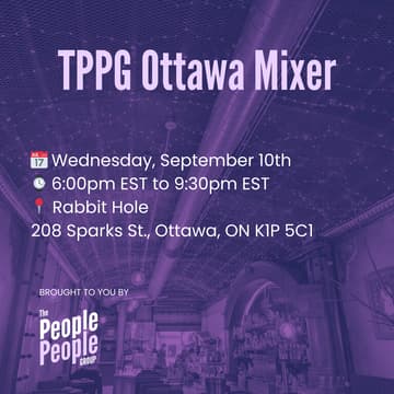 Cover Image for TPPG Ottawa | September Mixer