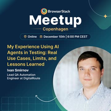 Cover Image for Copenhagen BrowserStack Online Meetup