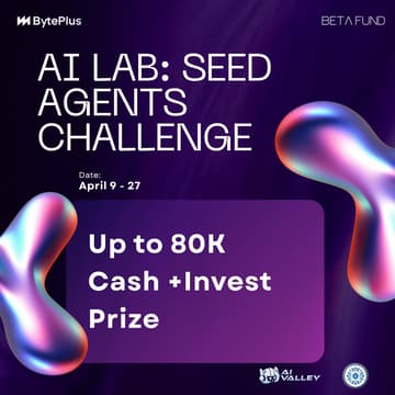 Cover Image for AI Lab: Seed Agents Challenge with Beta Fund: $70K Cash Prizes
