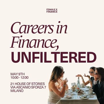 Cover Image for Careers in Finance, unfiltered - Milan