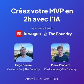 Cover Image for Créez votre MVP en 2h avec l'IA