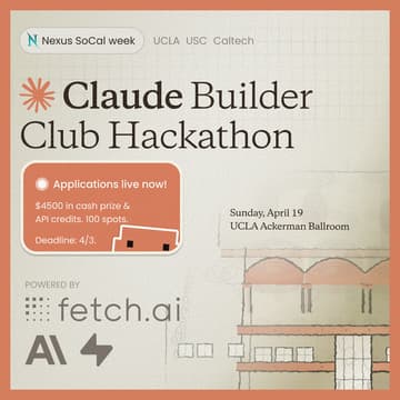 Cover Image for [Accepted] SoCal Claude Hackathon