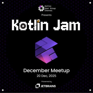 Cover Image for Kotlin Jam by KUGChennai