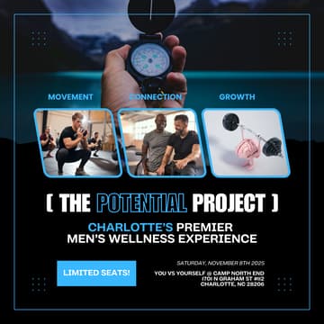 Cover Image for The Potential Project - ​An Event for Men Ready to Unlock What's Next