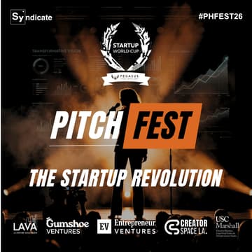 Cover Image for PITCHFEST | The Startup Revolution #PHFEST26