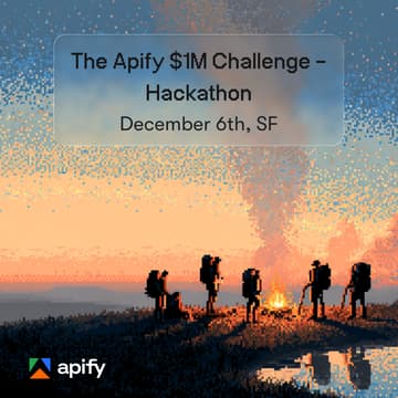 Cover Image for The Apify $1M Challenge Hackathon