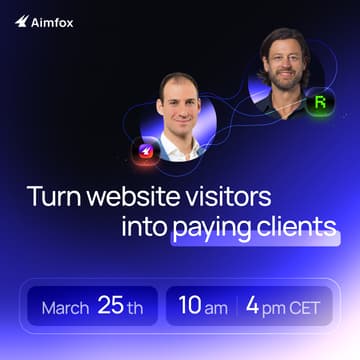 Cover Image for RB2B + Aimfox - Connect with your website visitors on LinkedIn