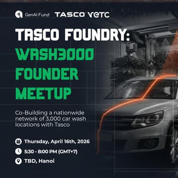 Cover Image for [Kick-off] Wash3000 Founders Meetup